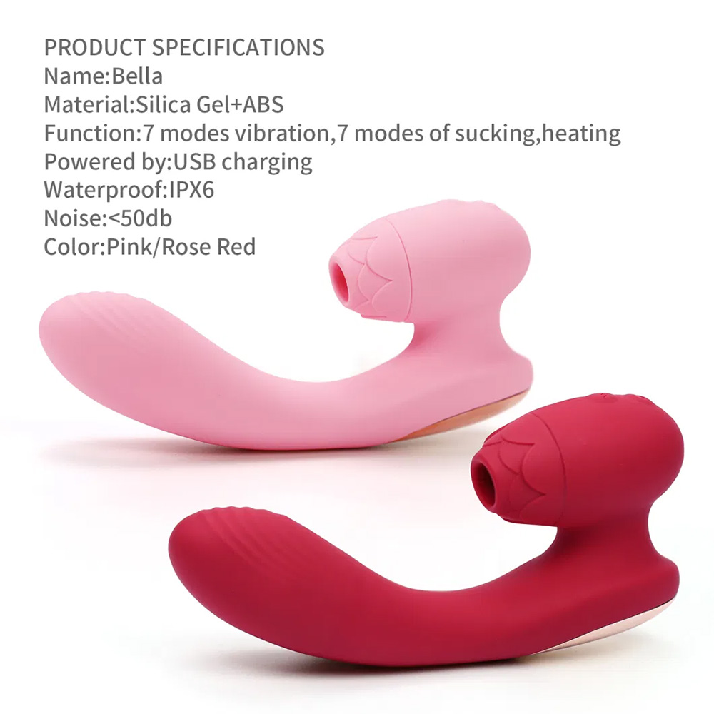G-Spot 7 Frequency Sucking Heated Vibrator