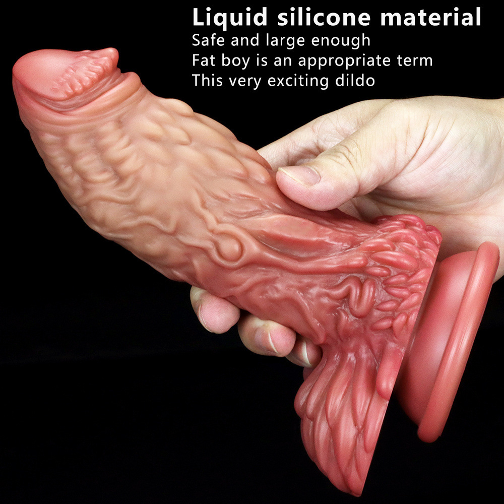 New Special-Shaped Silicone Giant Dildo