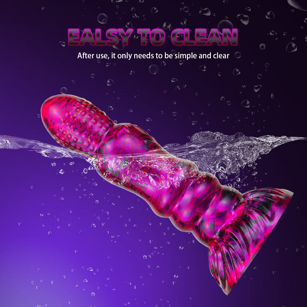 Alien Scorpion Tail Anal Plug Silicone Dildo
