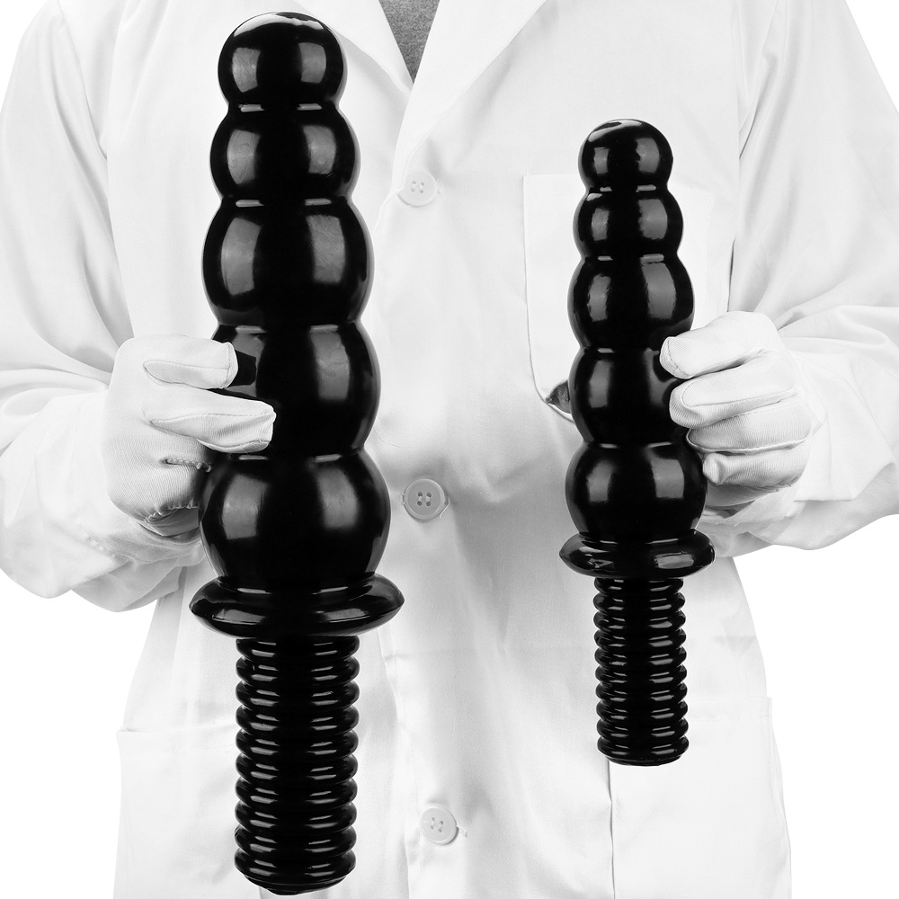 Hand-Held Simulated Female Penis Dildo With Realistic Texture