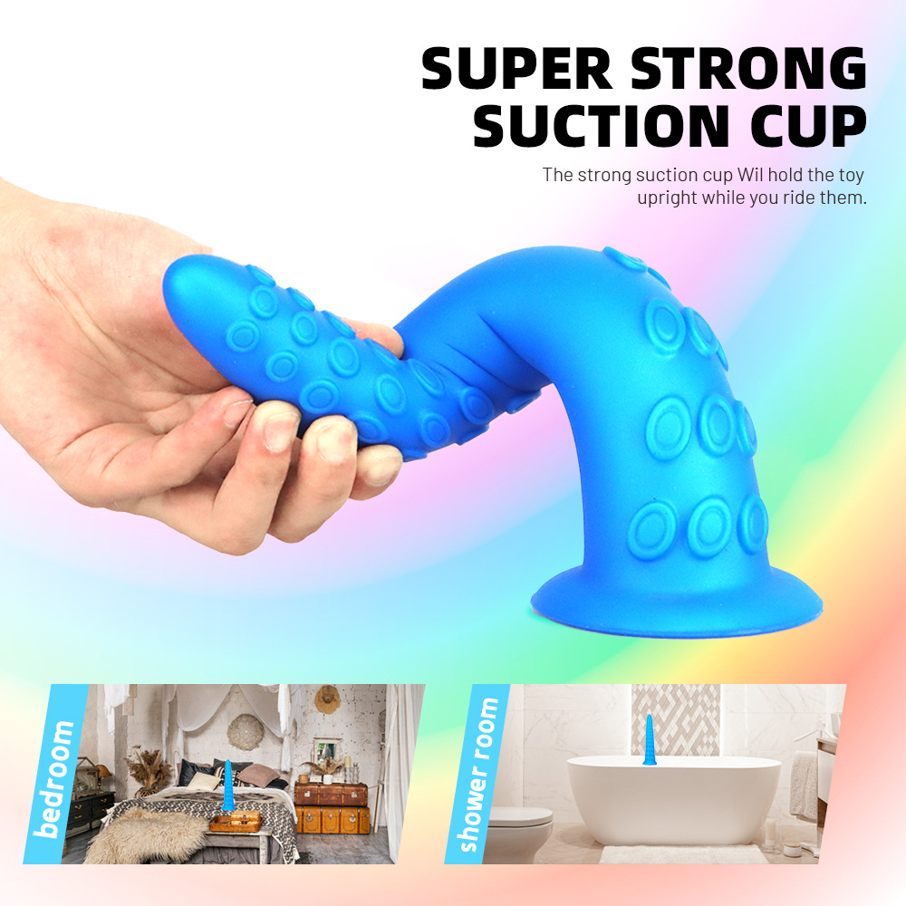 Waterproof Suction Cup Silicone Artificial Dildo