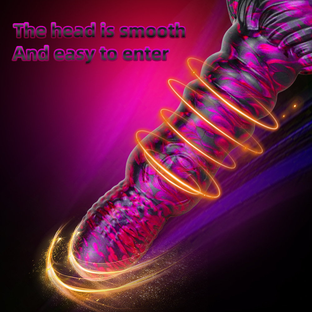 Alien Scorpion Tail Anal Plug Silicone Dildo