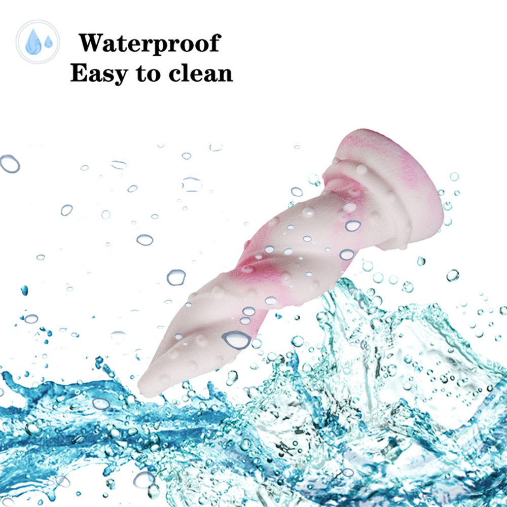 Liquid Silicone Shaped Anal Plug Dildo