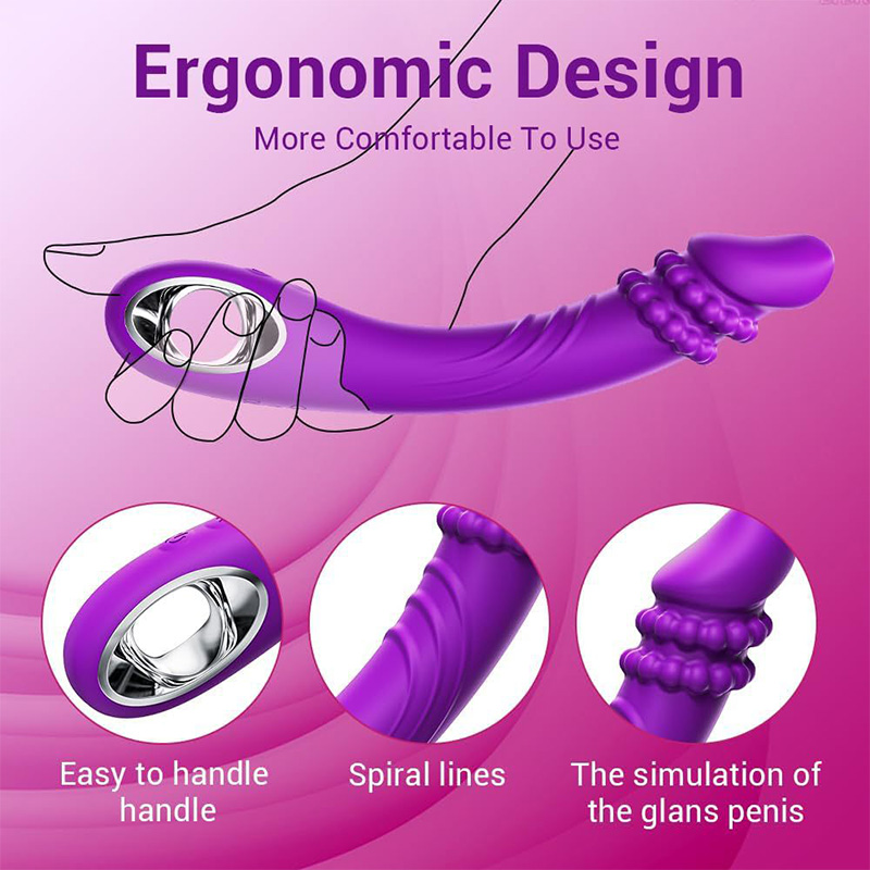 10-Frequency Vibrating Clitoral And Anal G-Spot Vibrator