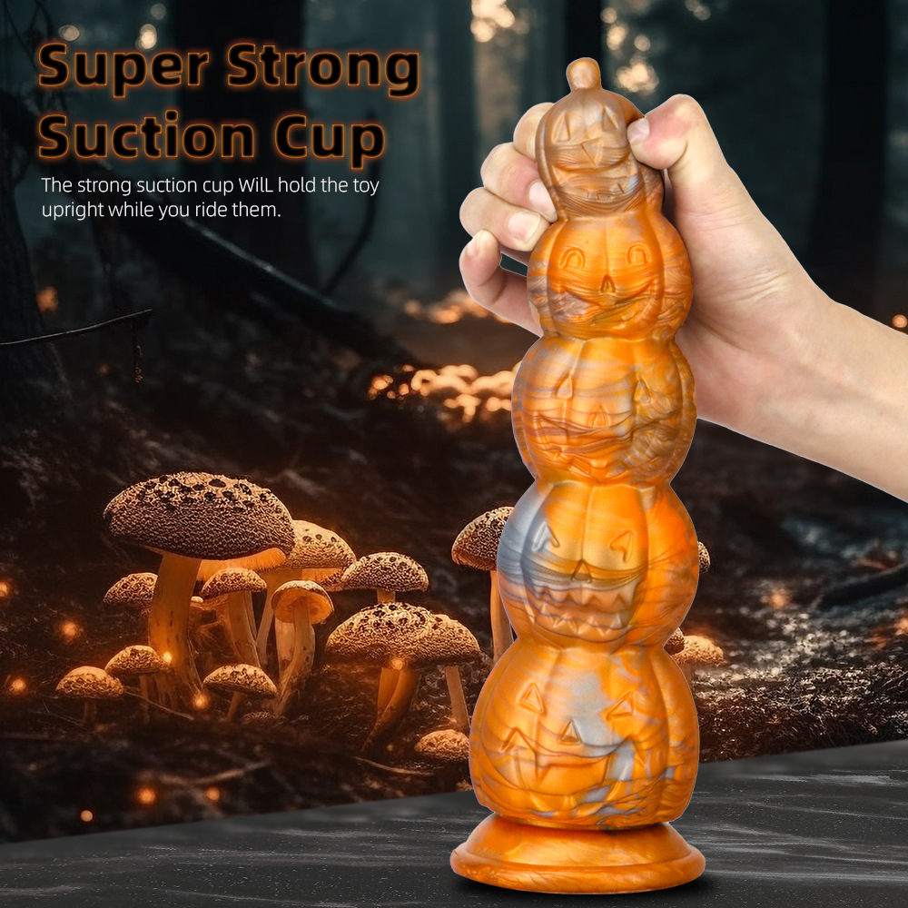 Halloween Pumpkin Head Skull Butt Plug