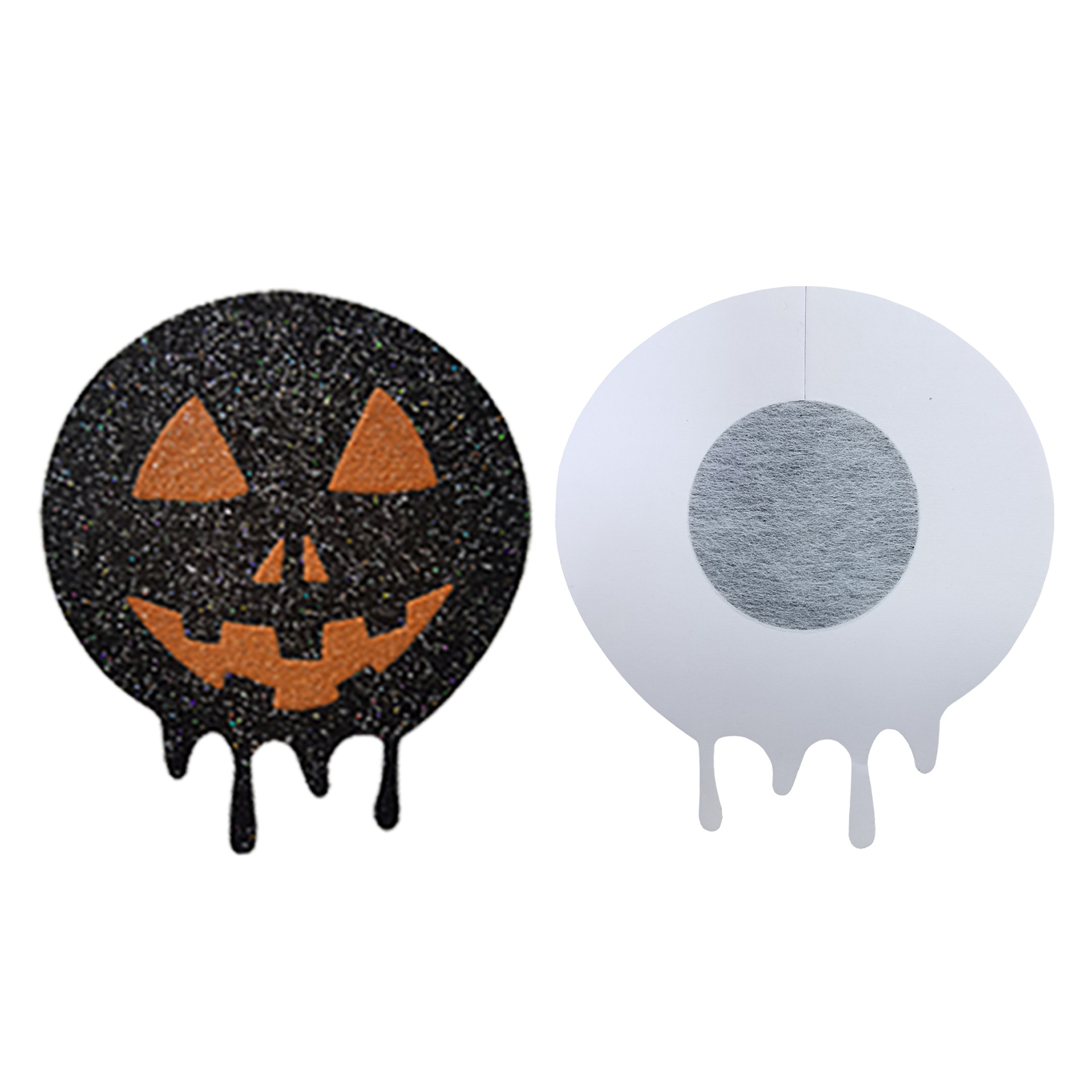 Halloween Pumpkin Ghost Sexy Nipple Pasties