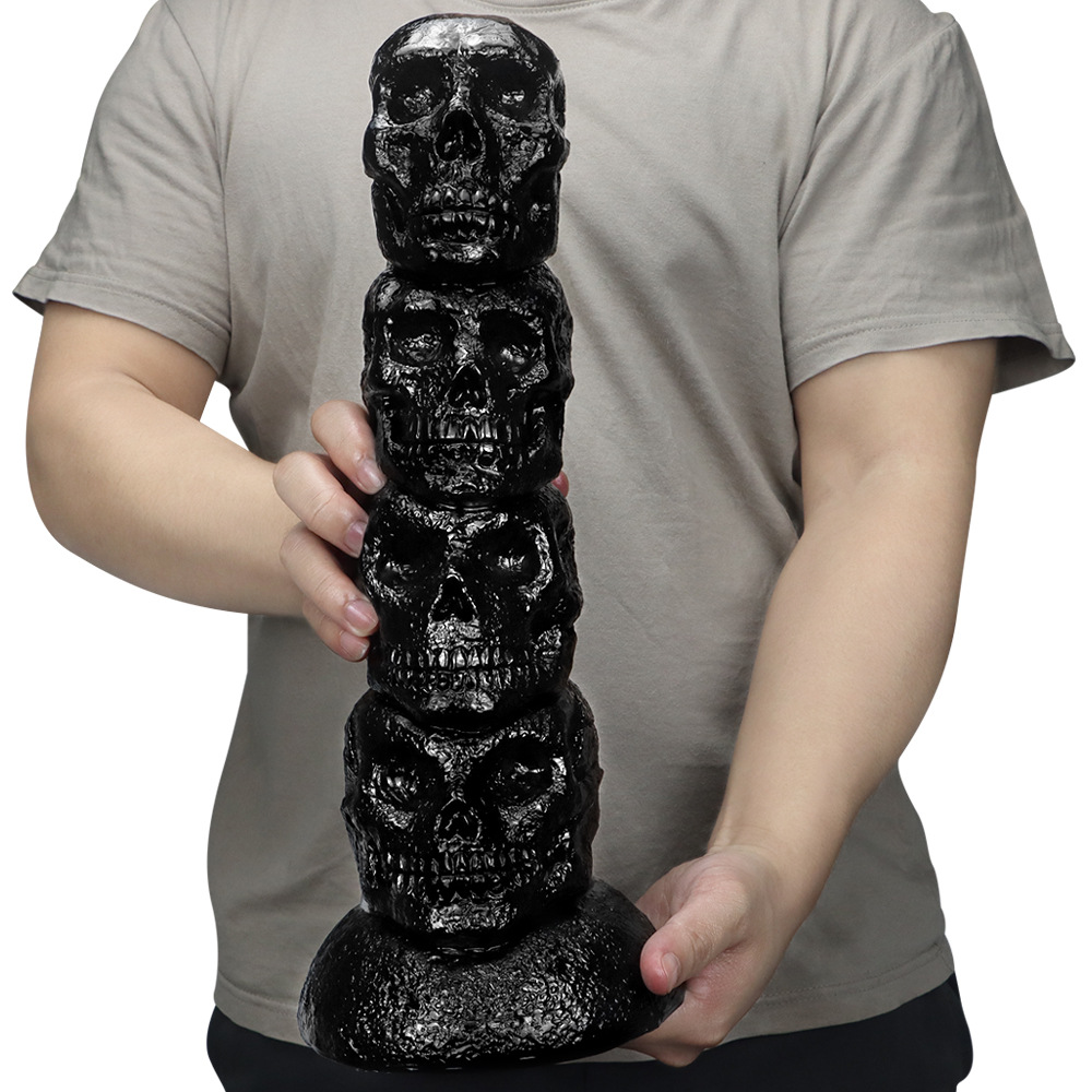Skull Giant Butt Plug Dildo