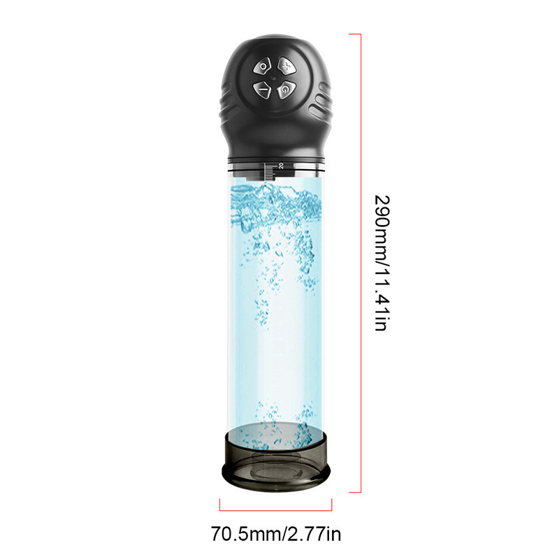 6-Frequency Negative Pressure Digital Display Waterproof Masturbation Pump