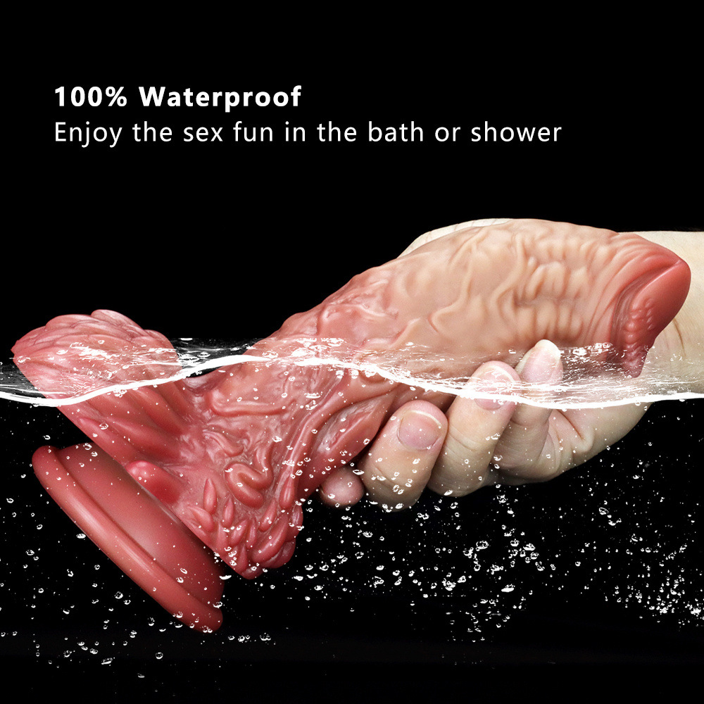 New Special-Shaped Silicone Giant Dildo