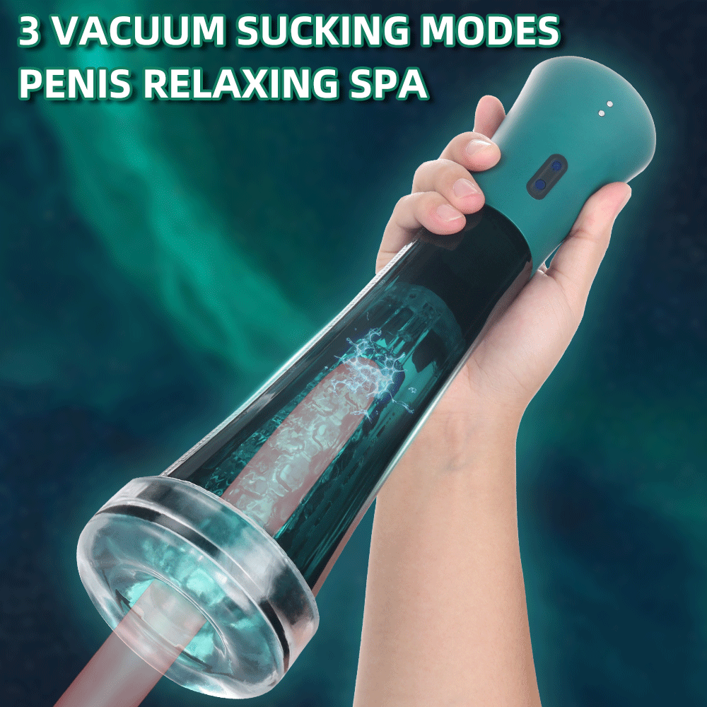 APP Connected Vacuum Suction Clamp Penis Training Erection Pump