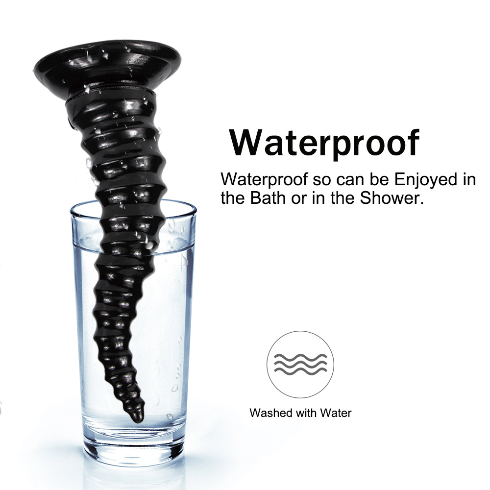 200mm Horn Shaped Anal Plug Dildo