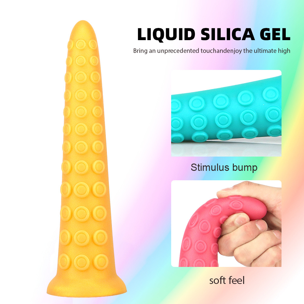 Waterproof Suction Cup Silicone Artificial Dildo