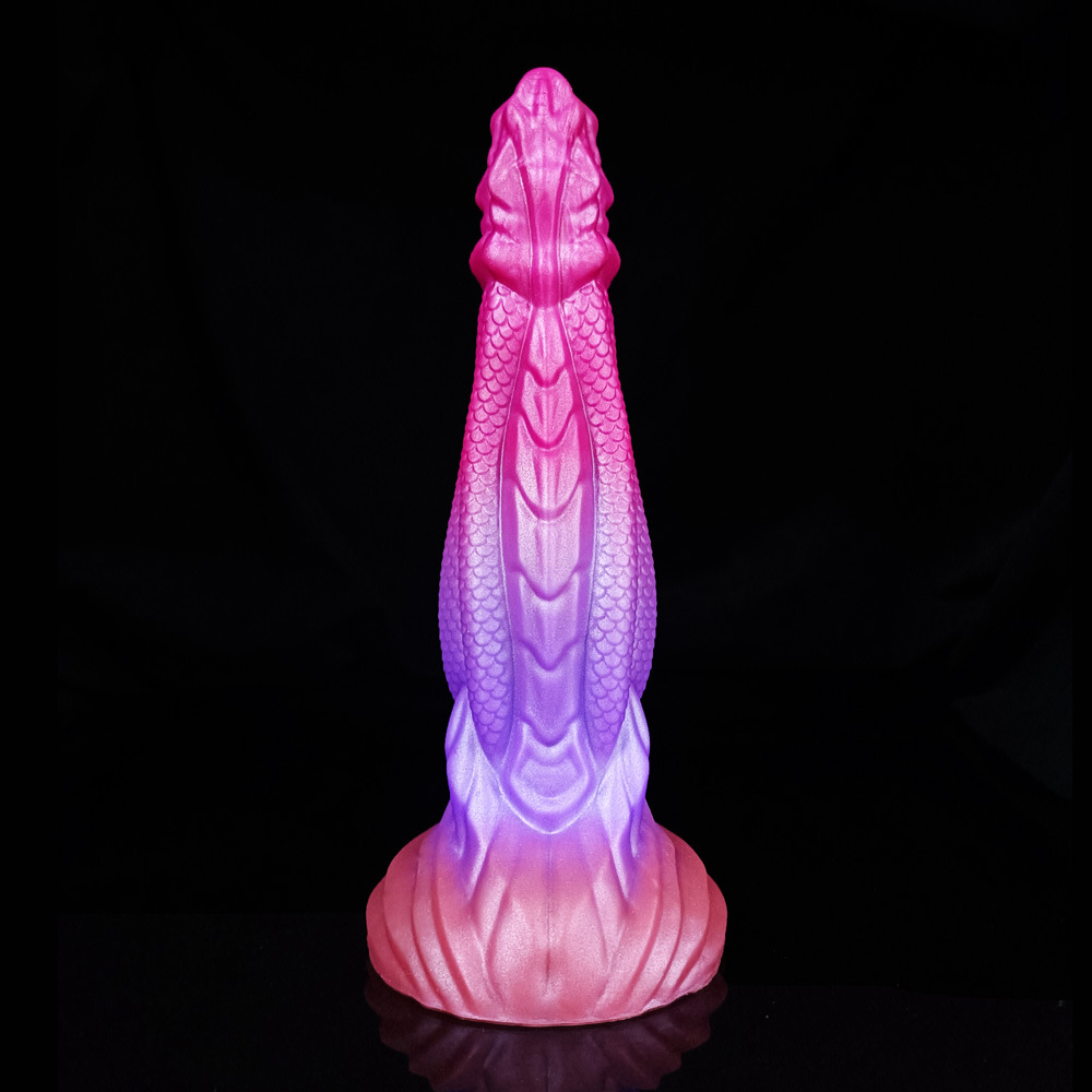 Gradient Color Special-Shaped Anal Plug Anal Plug Liquid Silicone Dildo