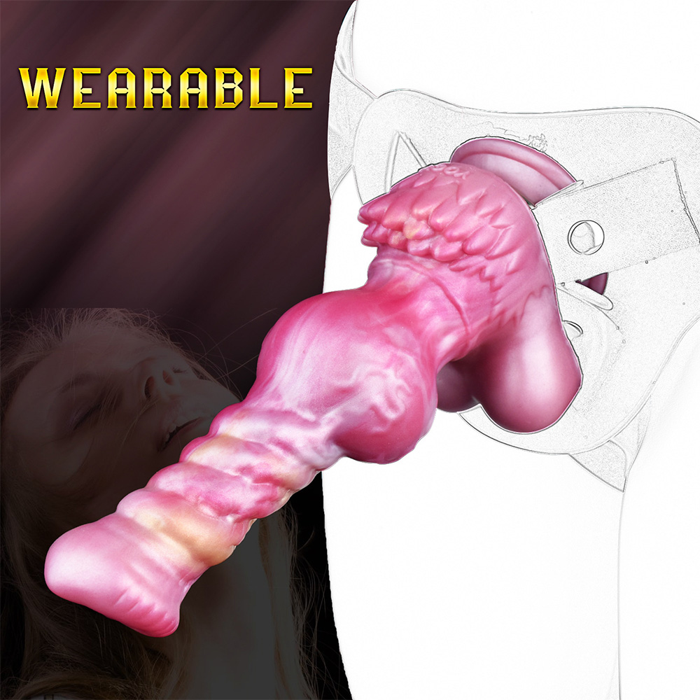 Telescopic Vibrating Penis Electric Anal Plug Dildo