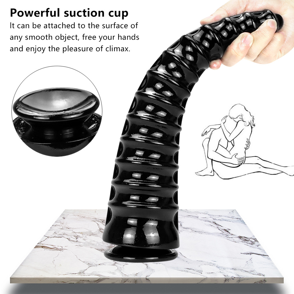 Special Shaped Pointed Anal Plug Silicone Realistic Dildo
