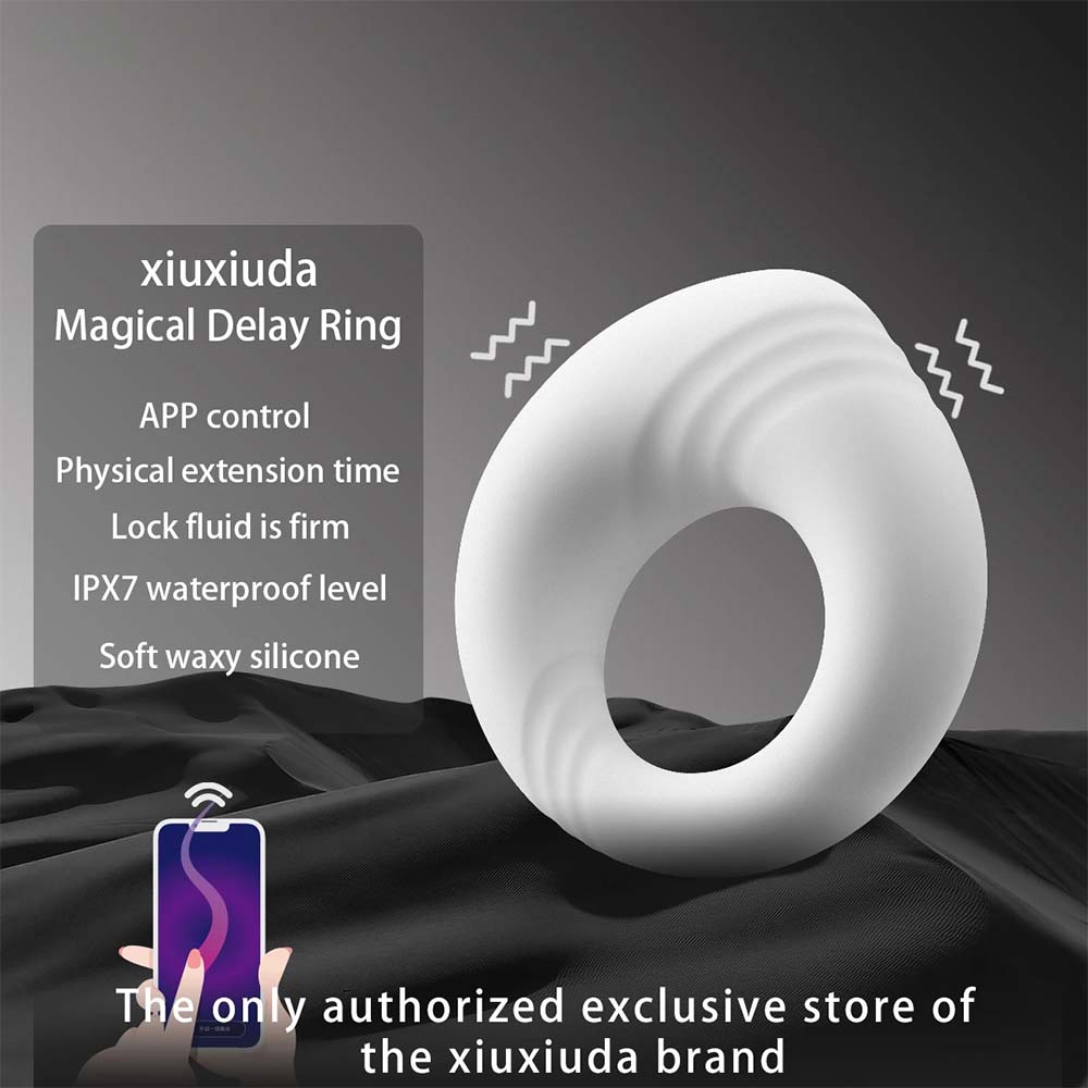 APP Remote Control 10 Frequency Vibration Trainer Locking Ring