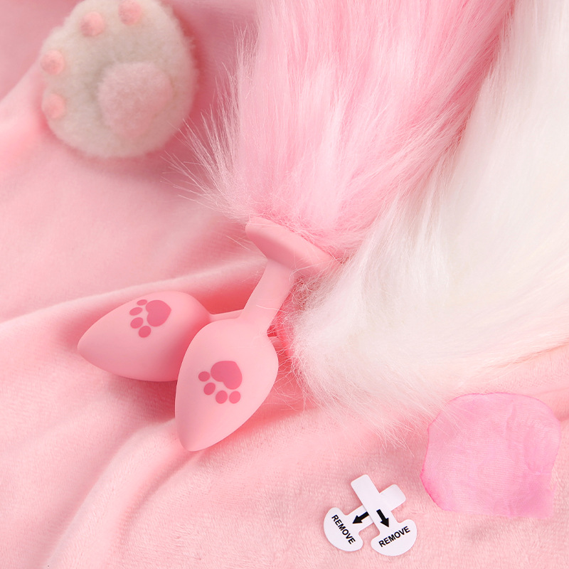 Colorful Luminescent Silicone Butt Plug