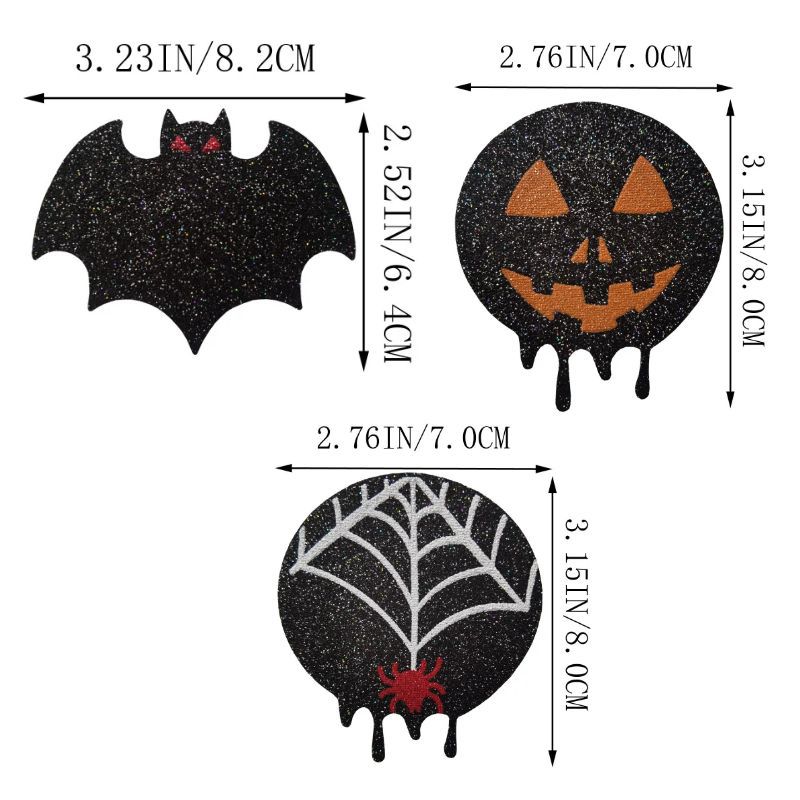 Halloween Pumpkin Ghost Sexy Nipple Pasties