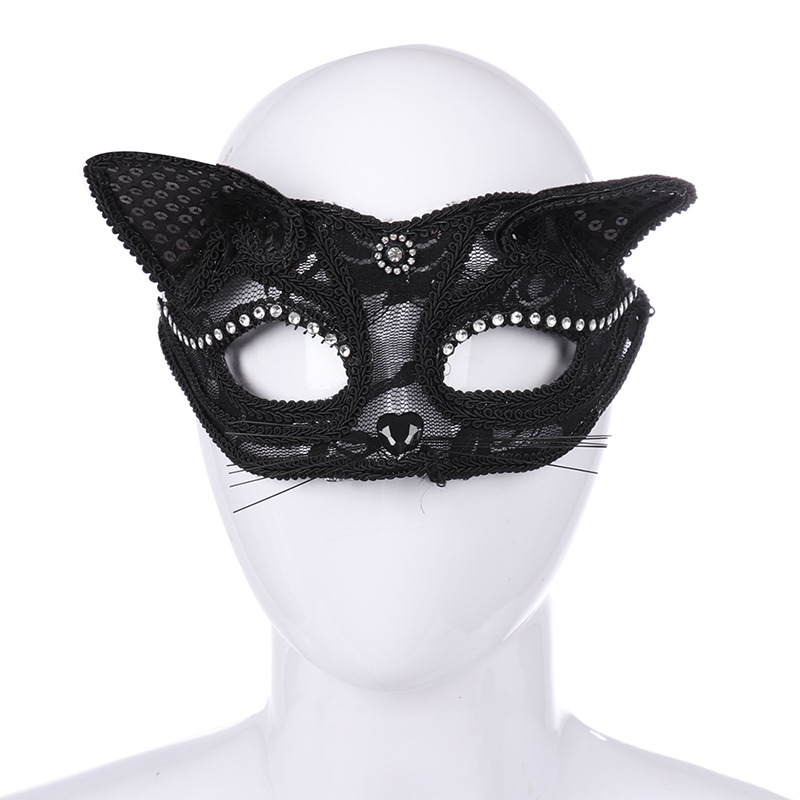 Halloween Sex Animal Cat Face Mask