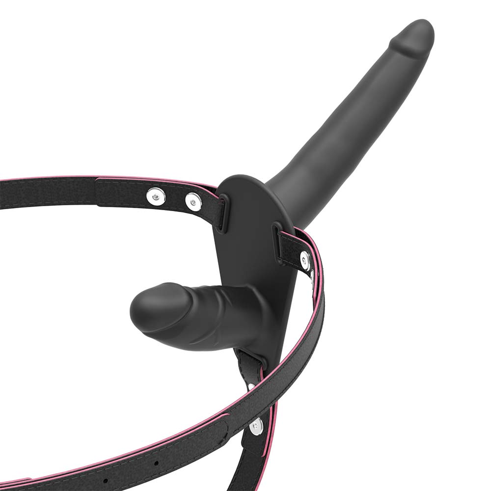 Double Scalp Pants Wear Female Masturbation Device Silicone Dildo