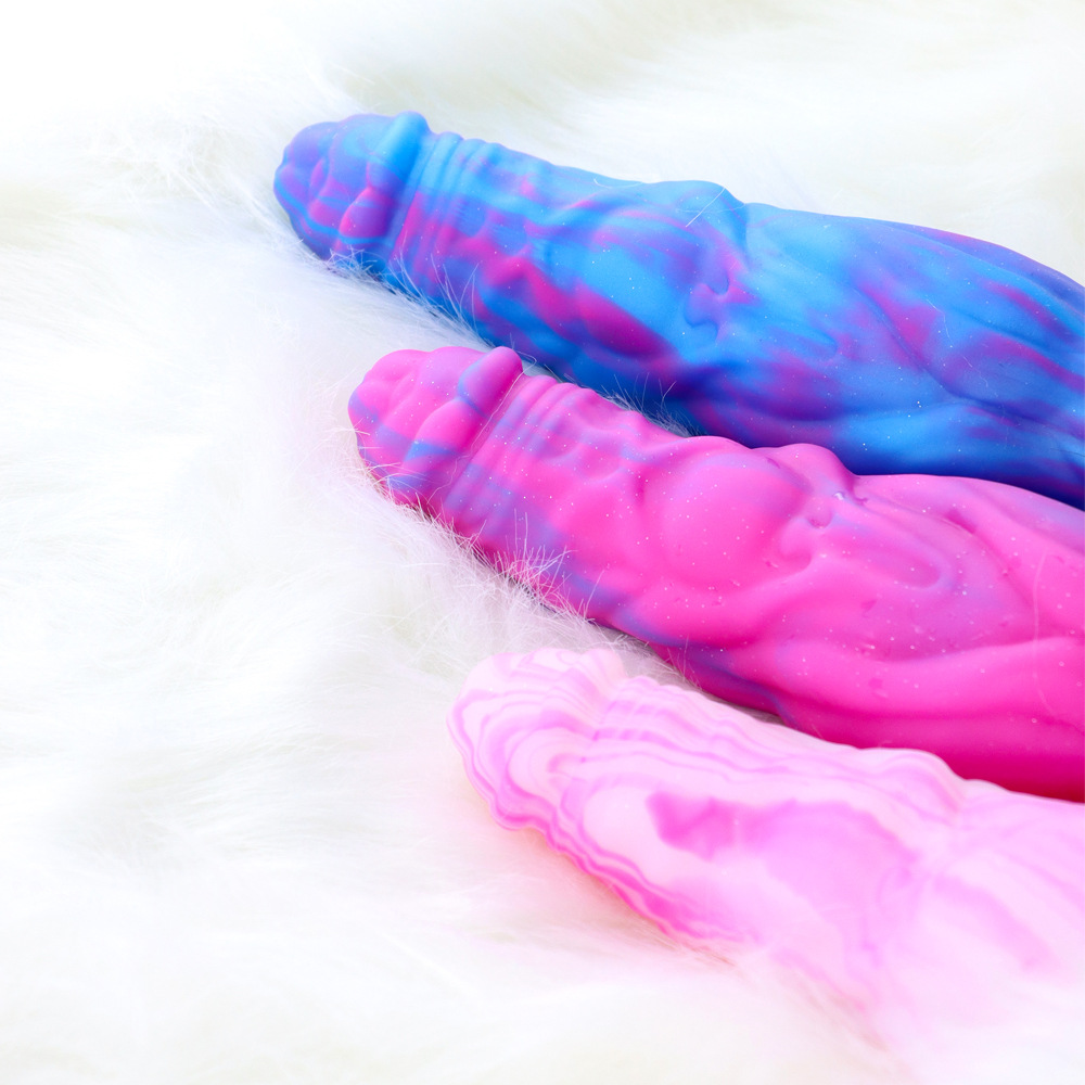 Silicone Thick Shaped Masturbation Dildo
