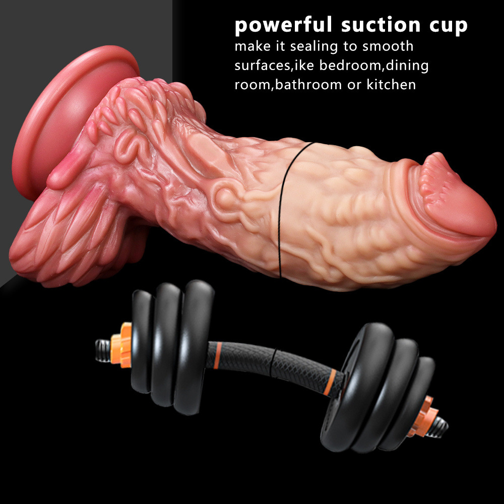 New Special-Shaped Silicone Giant Dildo