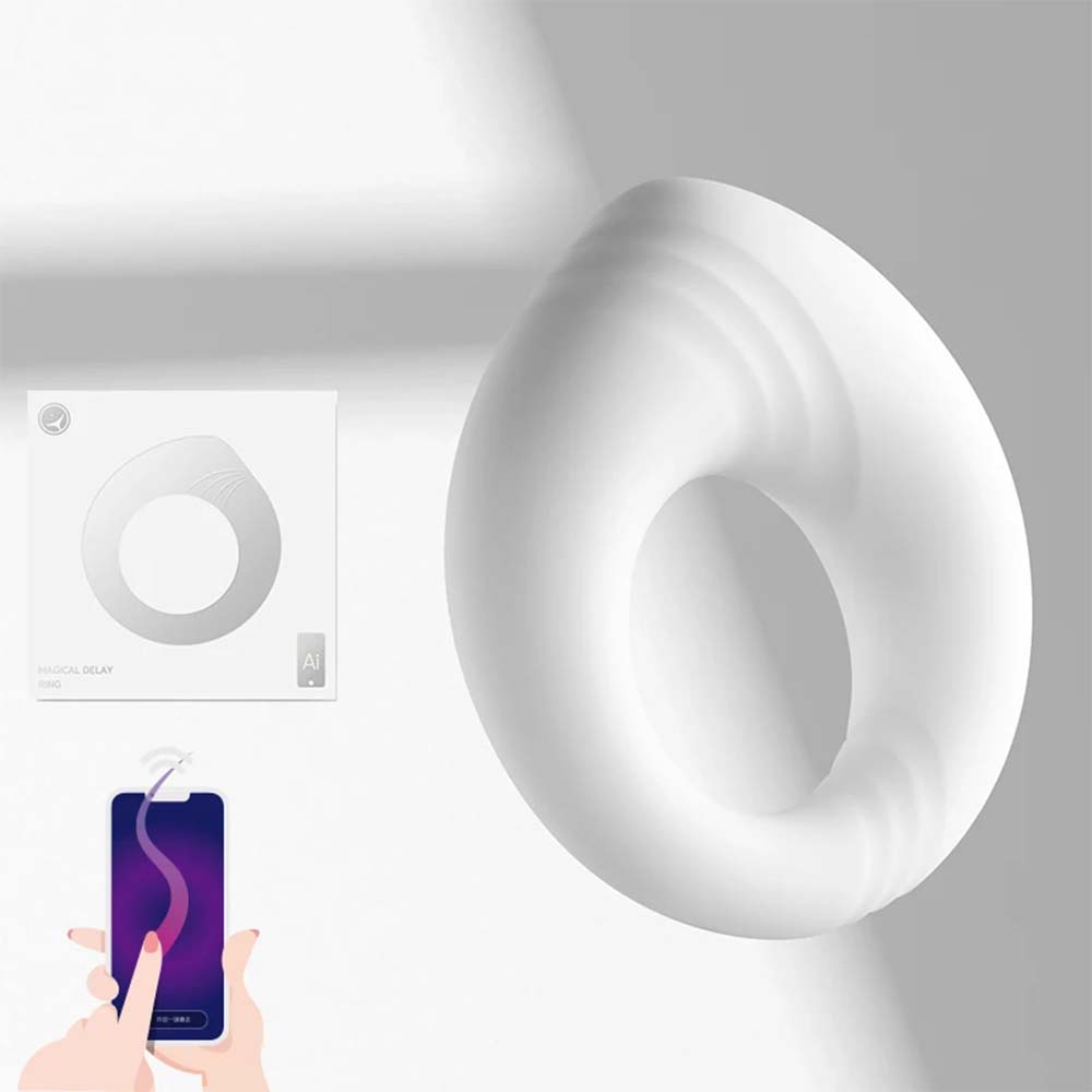 APP Remote Control 10 Frequency Vibration Trainer Locking Ring