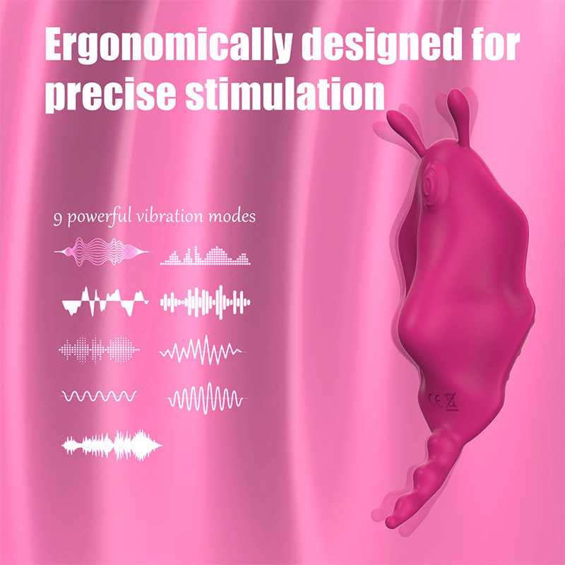 APP Underwear Wearable Magnetic 9 Vibrating Eggs Masturbator