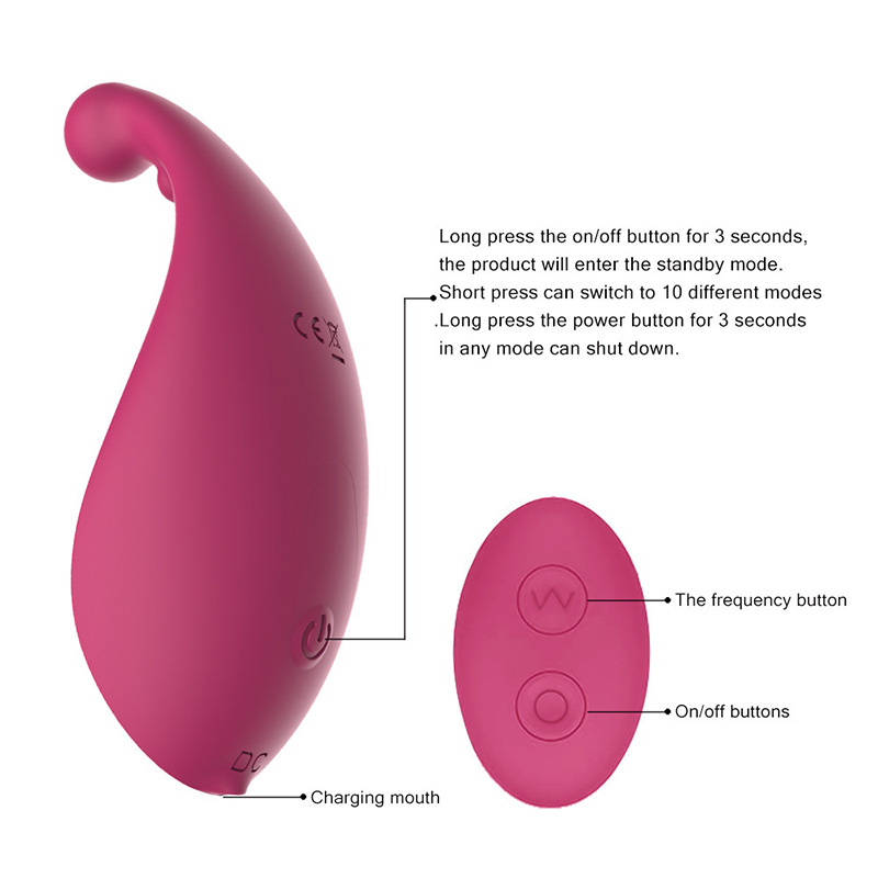 Wireless Remote Control Vibration G-Spot Wearable Underwear Vibrator Female Vibration Masturbator
