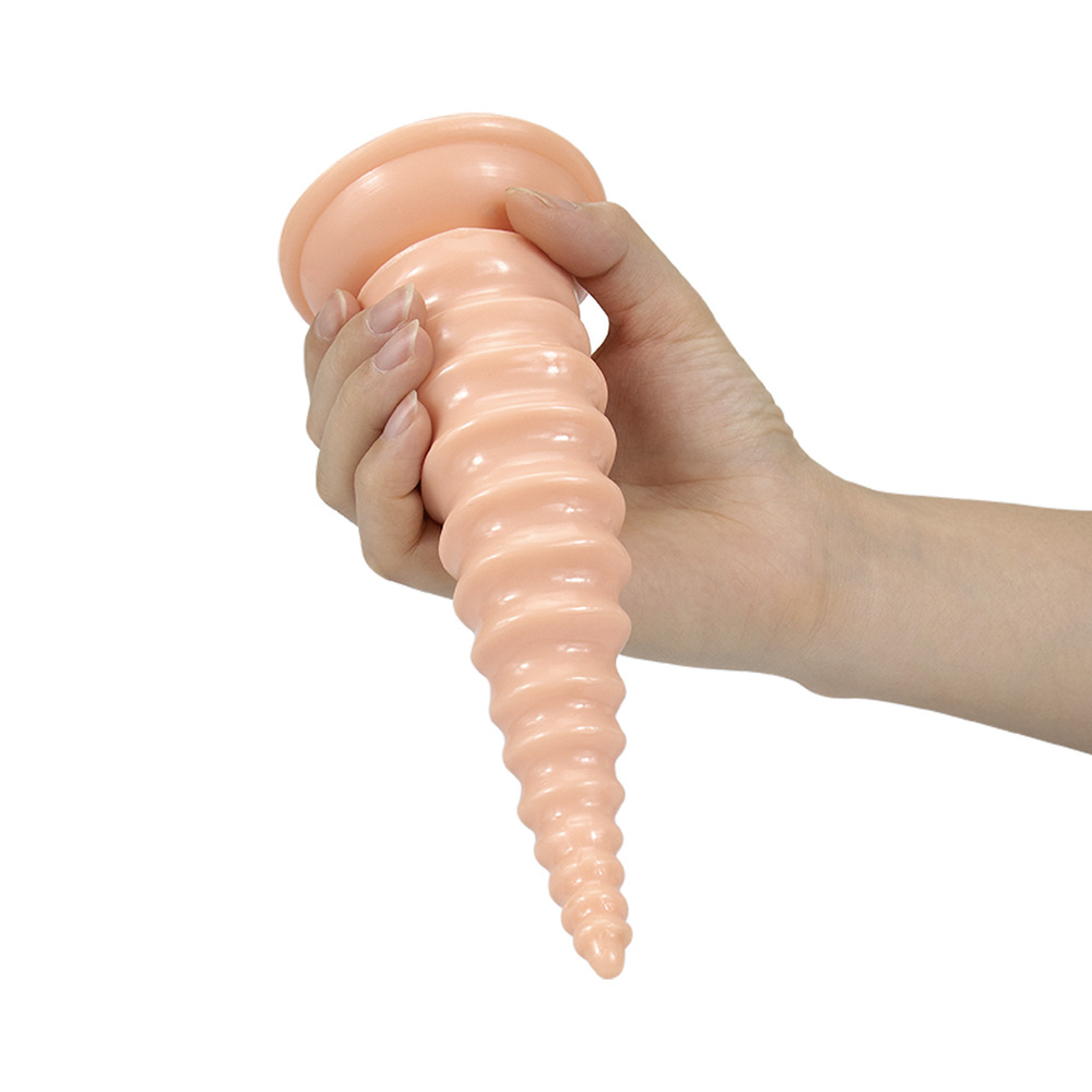 200mm Horn Shaped Anal Plug Dildo