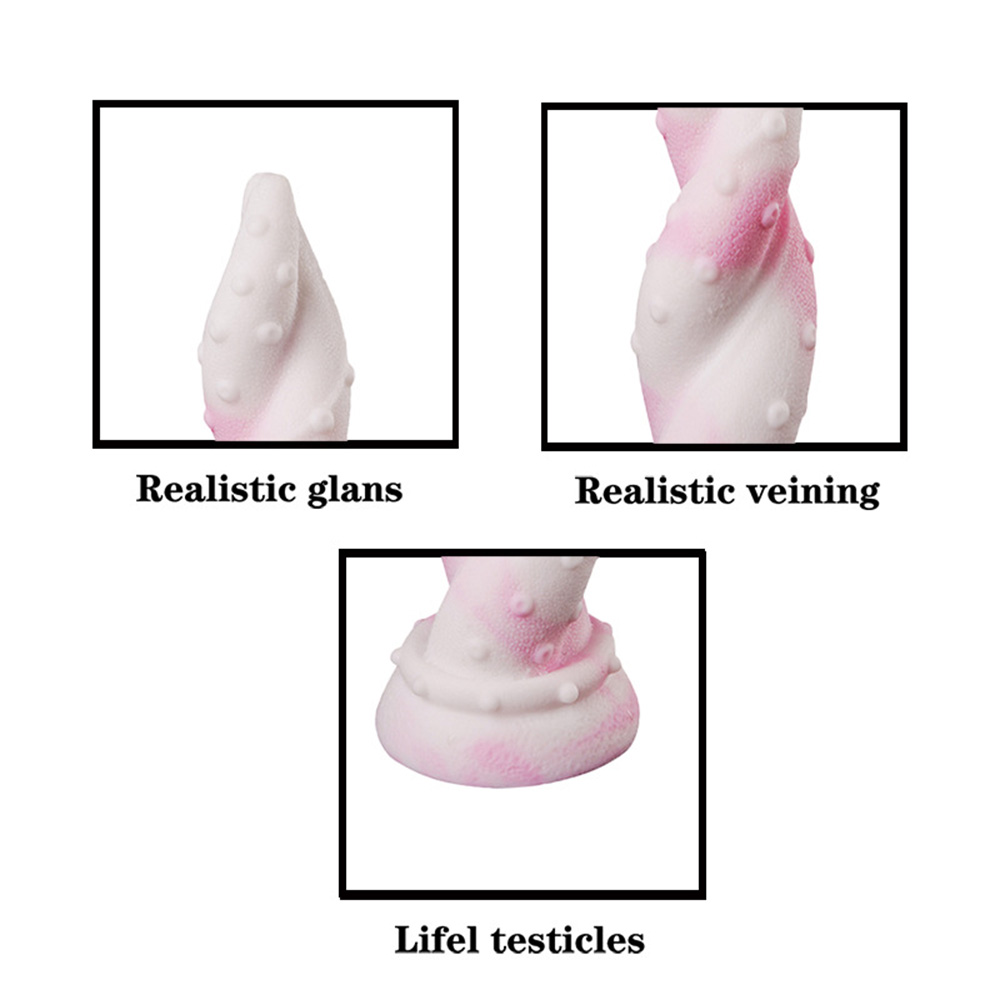 Liquid Silicone Shaped Anal Plug Dildo