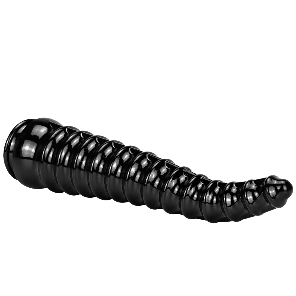 Special Shaped Pointed Anal Plug Silicone Realistic Dildo