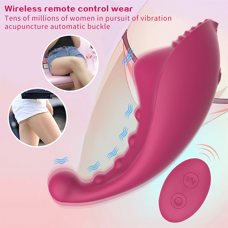 Wireless Remote Control Vibration G-Spot Wearable Underwear Vibrator Female Vibration Masturbator