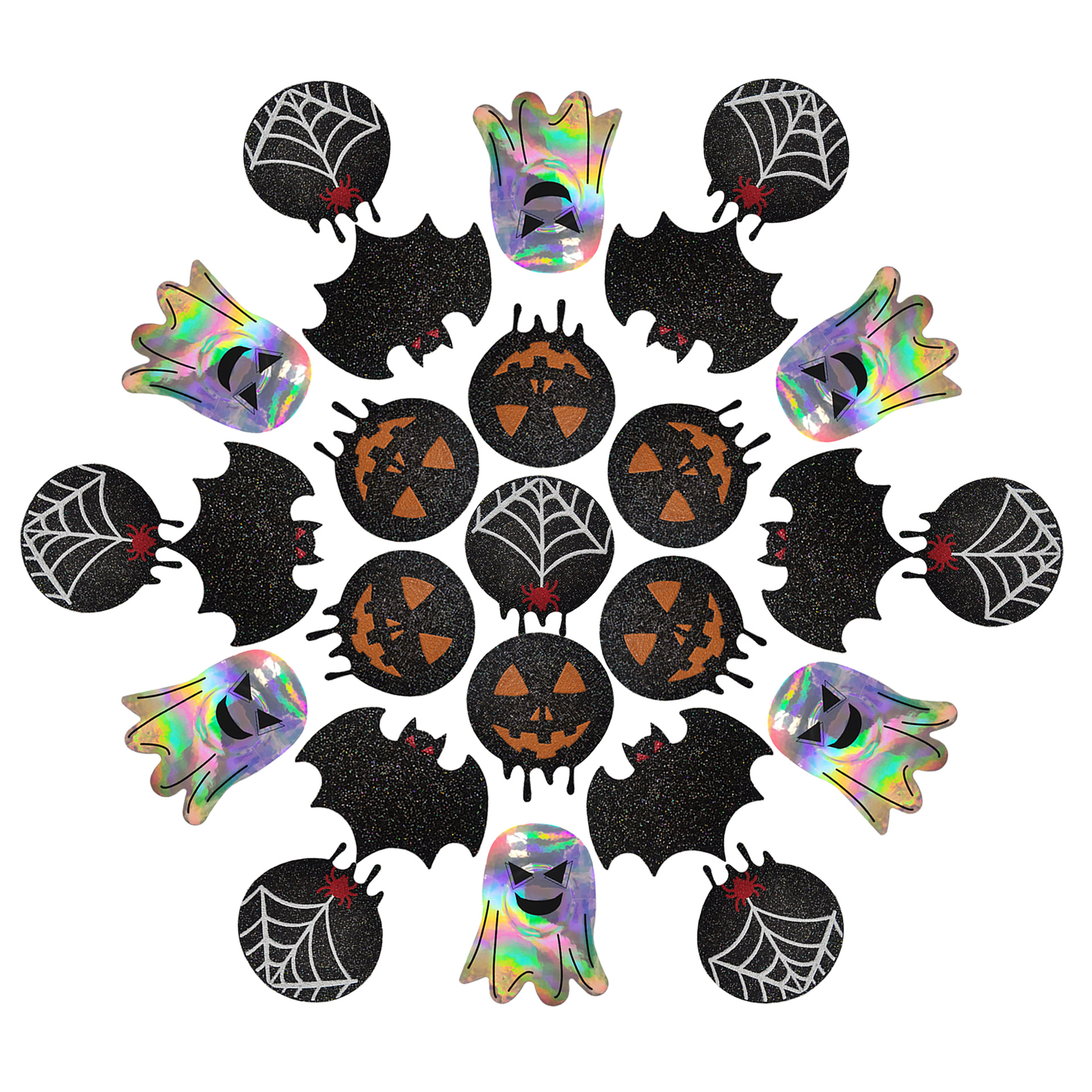 Halloween Pumpkin Ghost Sexy Nipple Pasties