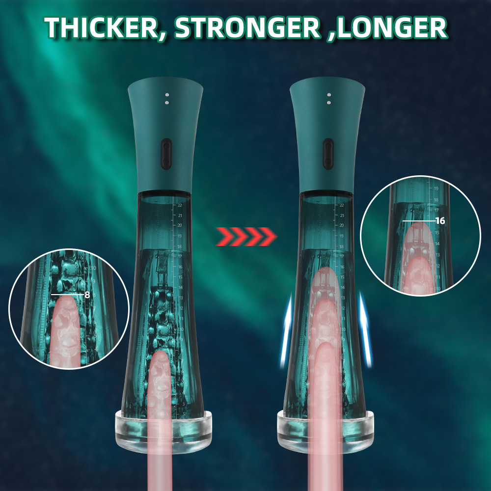 APP Connected Vacuum Suction Clamp Penis Training Erection Pump