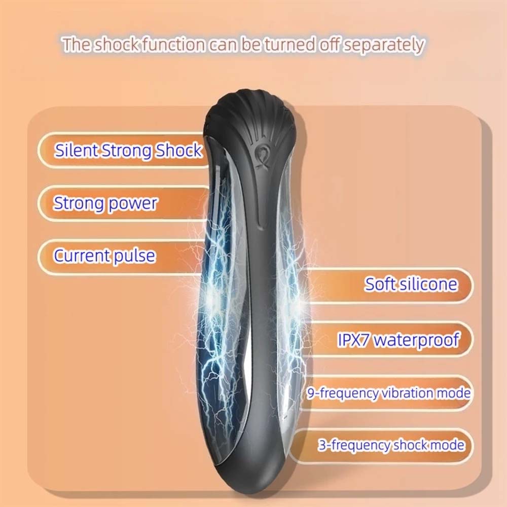 Microcurrent Electric Shock Vibrating Egg Vibrating Masturbation Device For Women