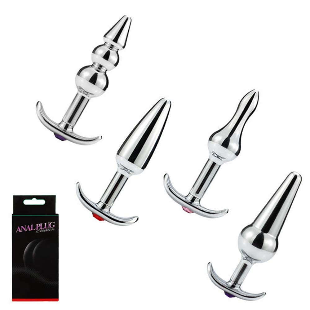 Elf Style Anal Dilation Anus Metal Butt Plug