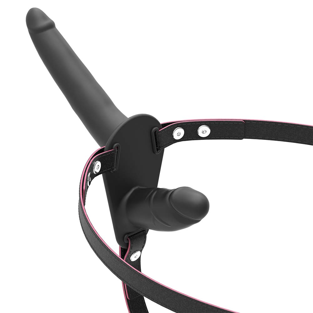 Double Scalp Pants Wear Female Masturbation Device Silicone Dildo