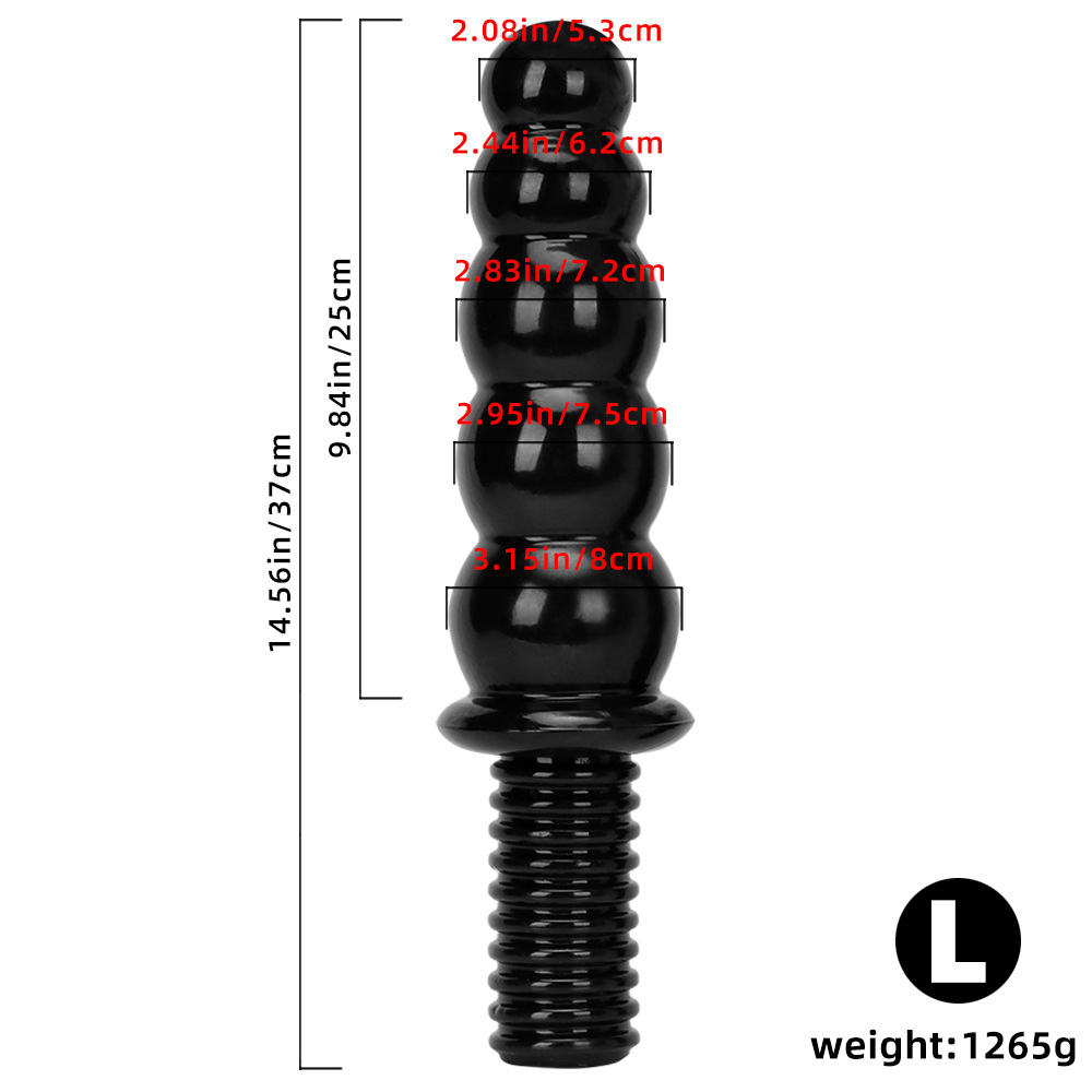 Hand-Held Simulated Female Penis Dildo With Realistic Texture