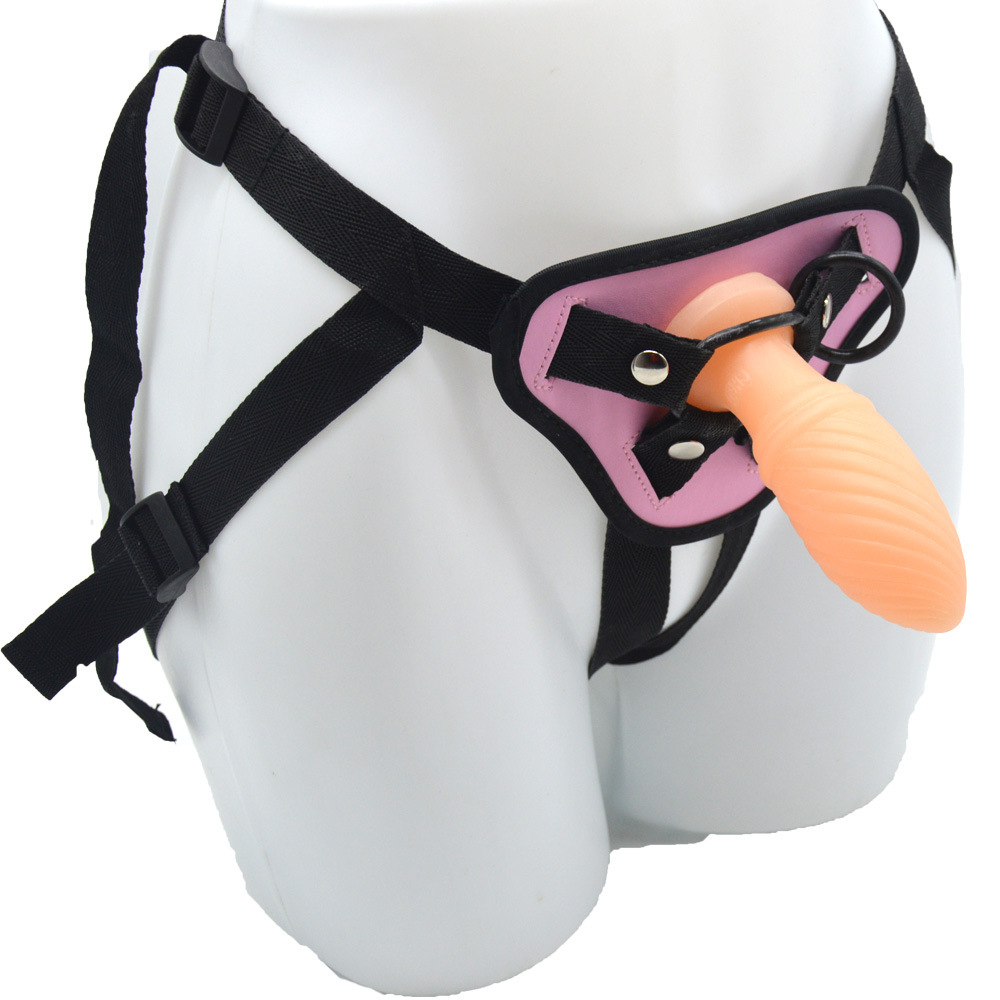 Small Threaded Butt Plug Lesbian Wearable Dildo