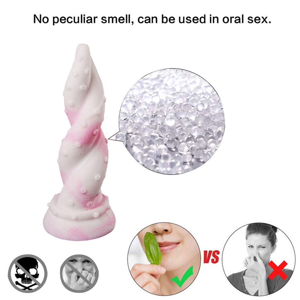 Liquid Silicone Shaped Anal Plug Dildo