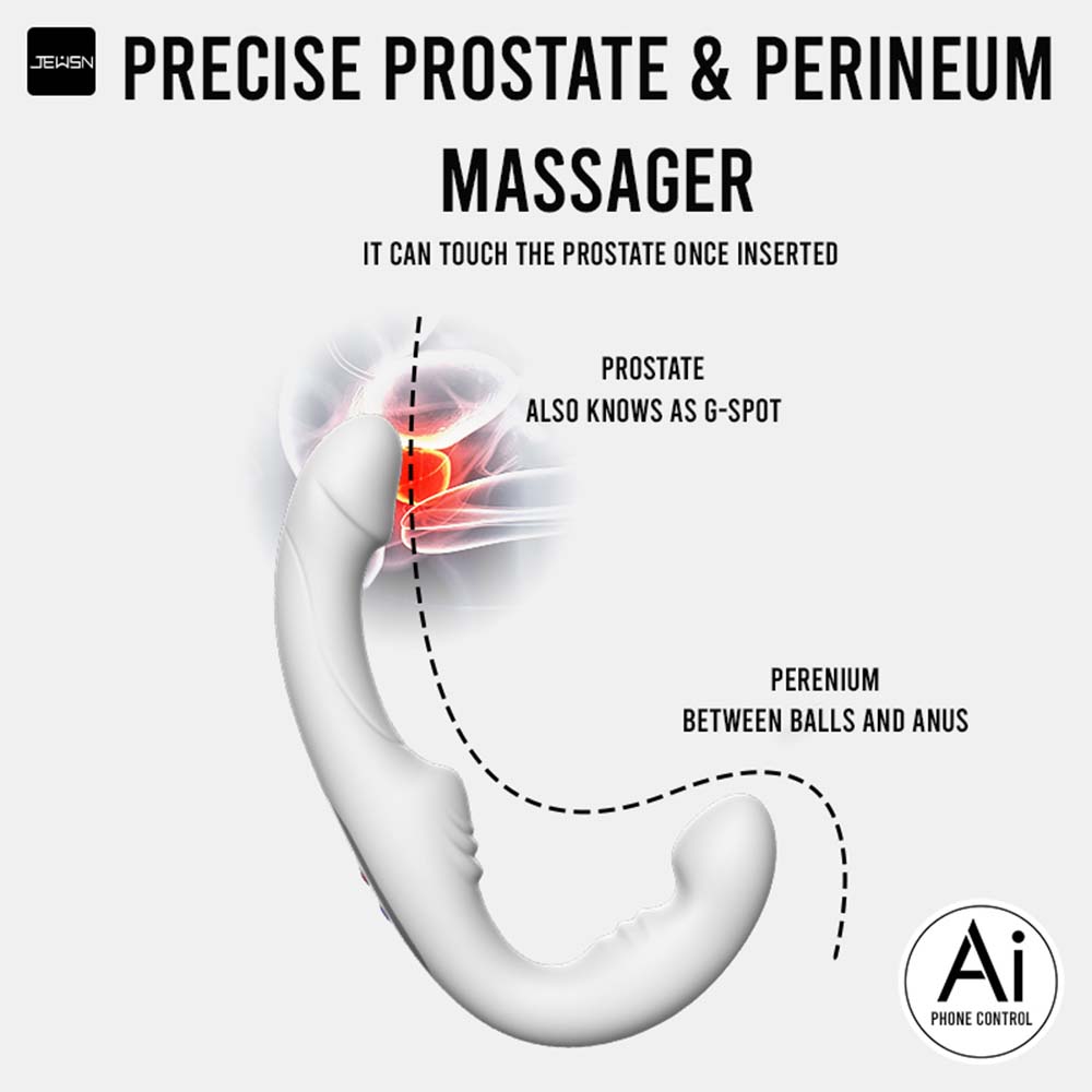 JEUSN Heated Dual Impact AI Version Prostate Vibrator