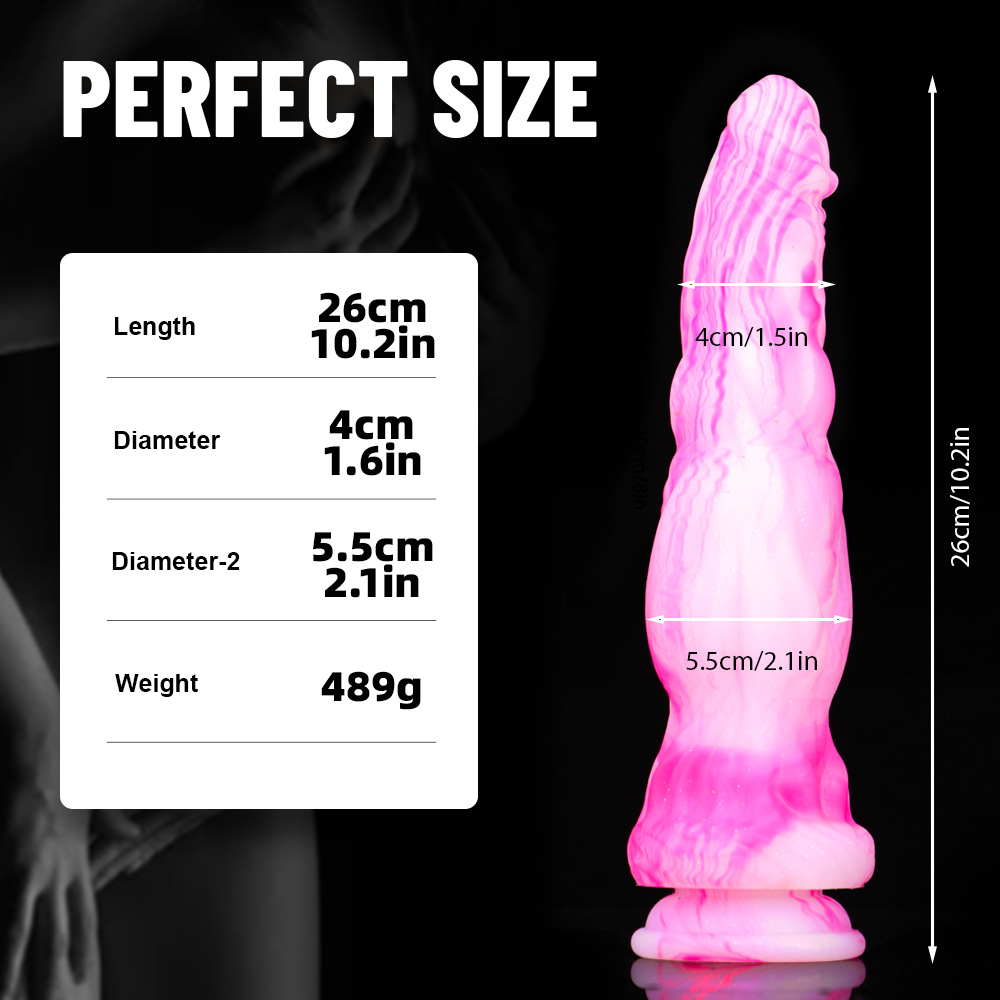 Silicone Thick Shaped Masturbation Dildo