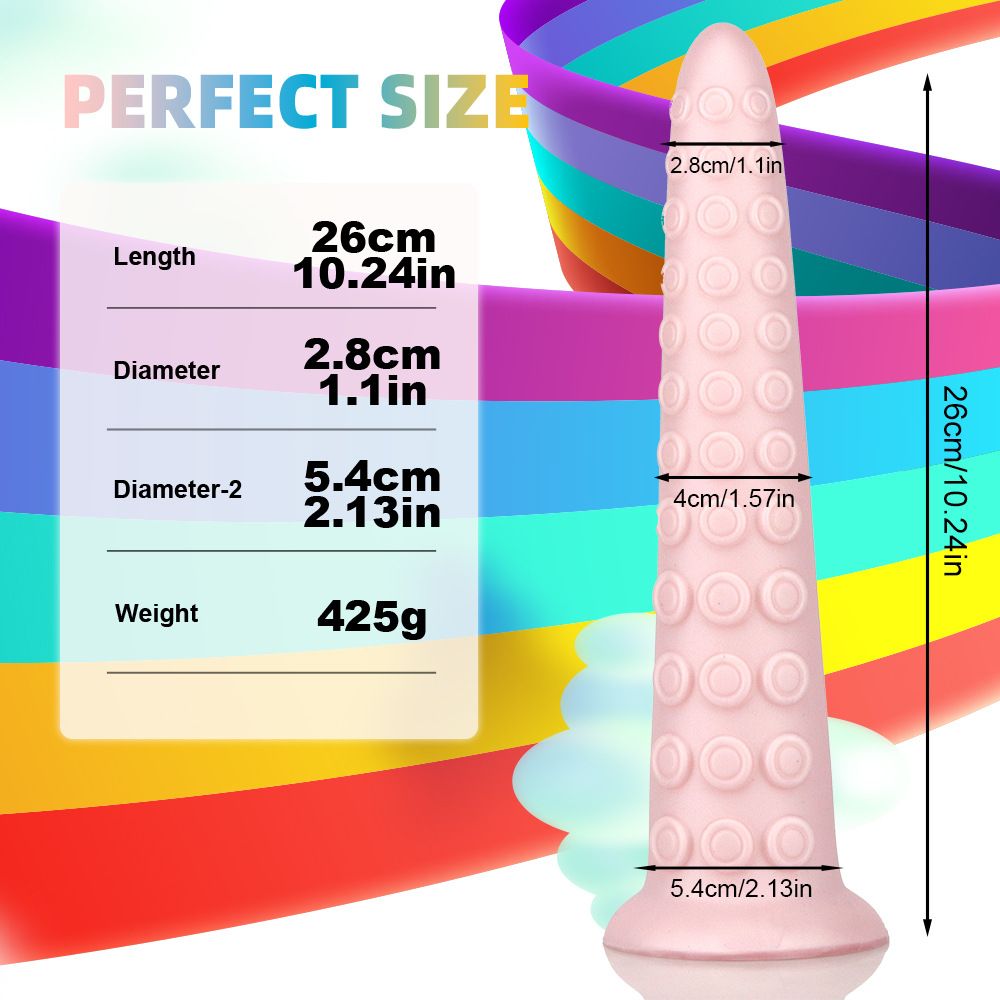Waterproof Suction Cup Silicone Artificial Dildo