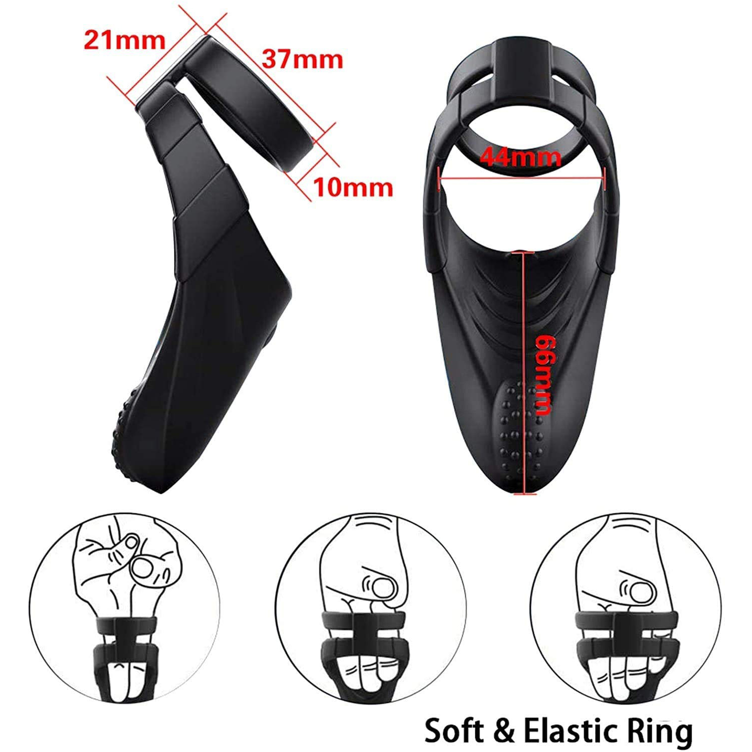 Electric Remote Control Lock Ring Vibrating