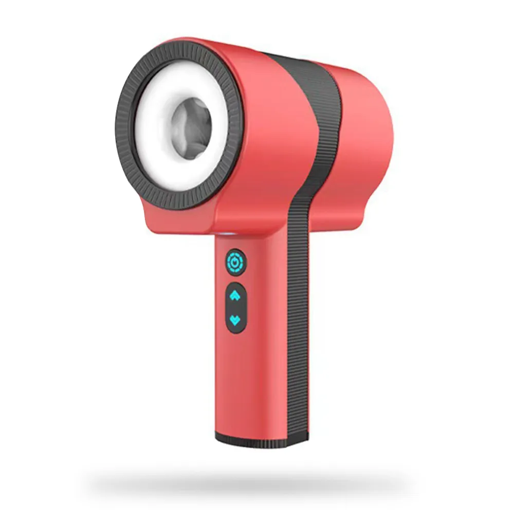 Electric Telescopic & Rotating Male Airplane Masturbator