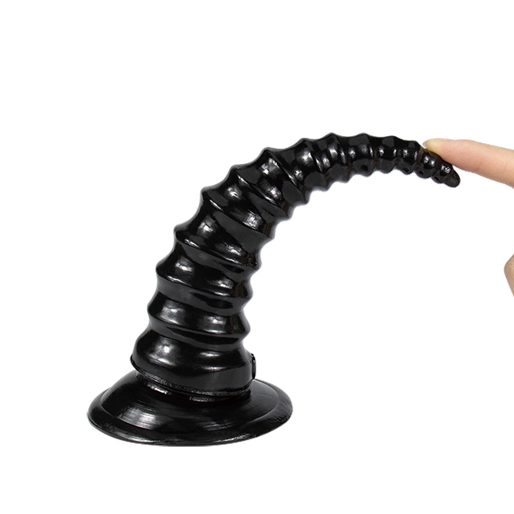 200mm Horn Shaped Anal Plug Dildo