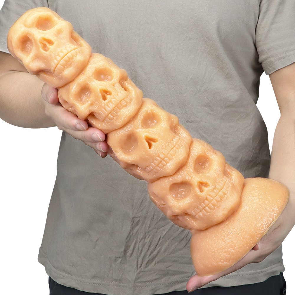 Skull Giant Butt Plug Dildo