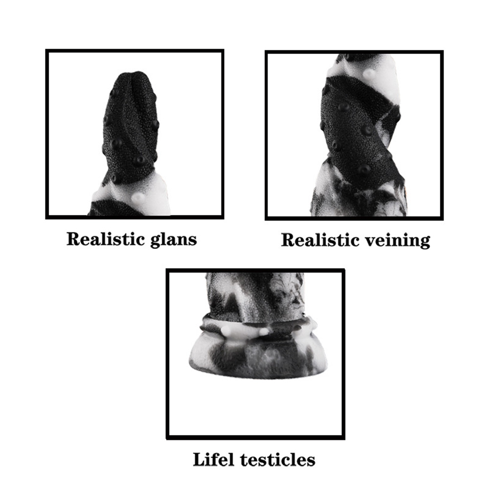 Liquid Silicone Shaped Anal Plug Dildo