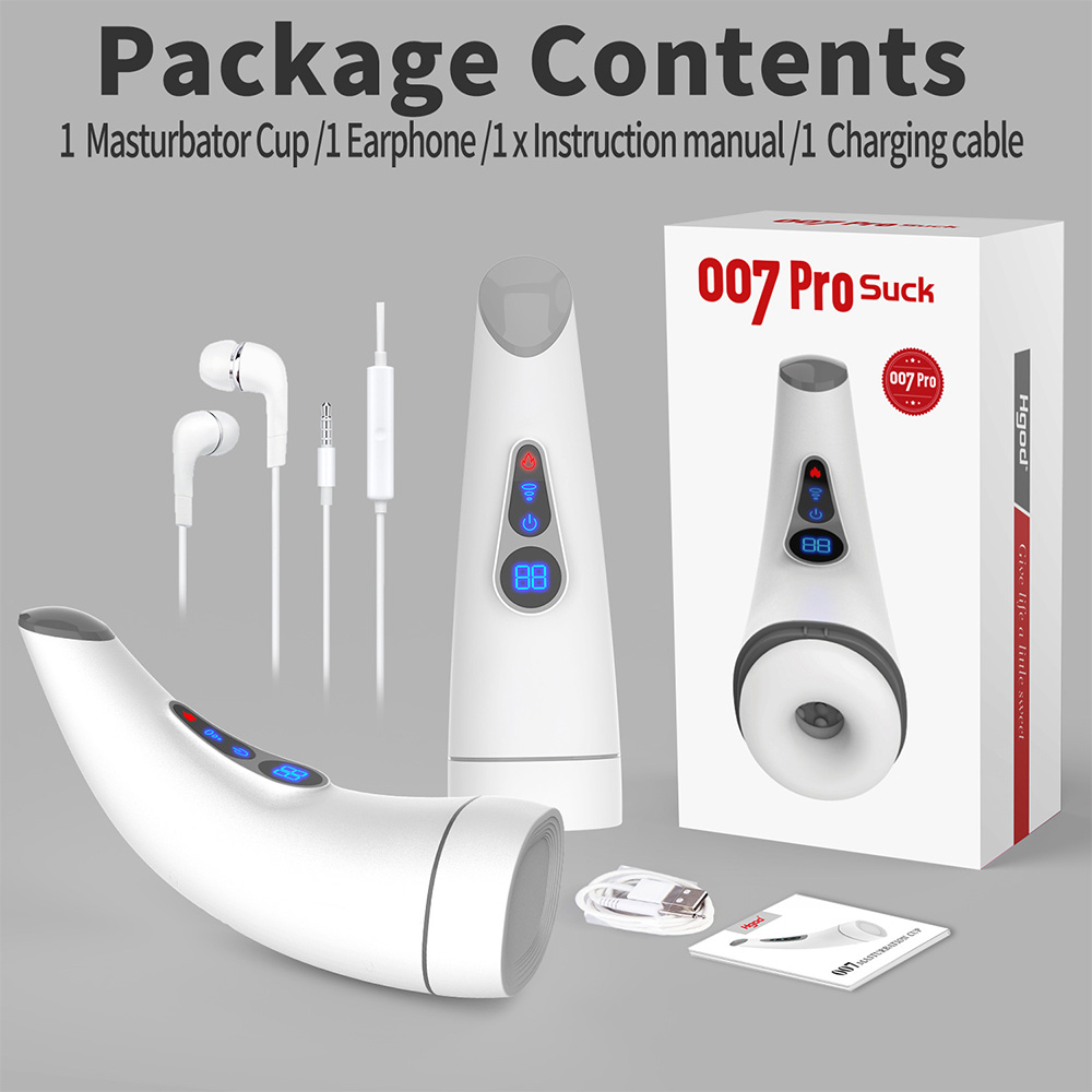 HGOD 007 Pro Suck LCD Heated Men's Aircraft Cup